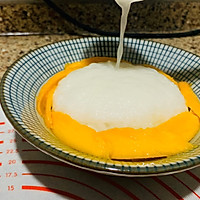 芒果椰汁糯米饭的做法图解9