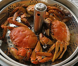 清蒸闸蟹#螃蟹应该怎么吃？##升降火锅#的做法