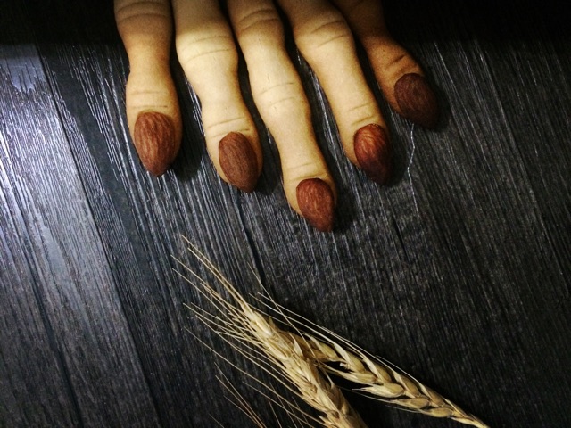 万圣节之巫婆指甲饼干的做法图解6