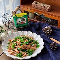 #葱伴侣豆瓣酱能蘸善炒#青椒炒白米虾的做法图解9
