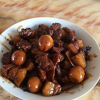 鹌鹑蛋红烧肉的做法图解6