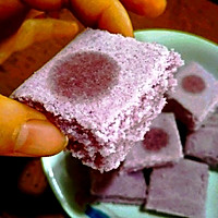 简单美味紫薯大米糕的做法图解6