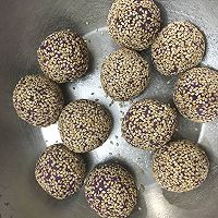 紫薯饼小零食的做法图解3