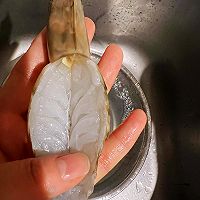 芝士蒜蓉烤大虾的做法图解3