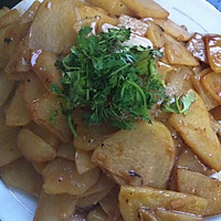 蒜香土豆的做法图解3