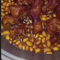 软糯鲜香营养丰富的黄豆炖猪蹄的做法图解13