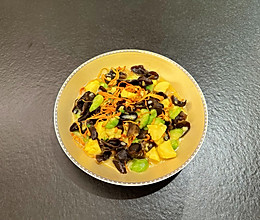 三鲜炒丝瓜的做法