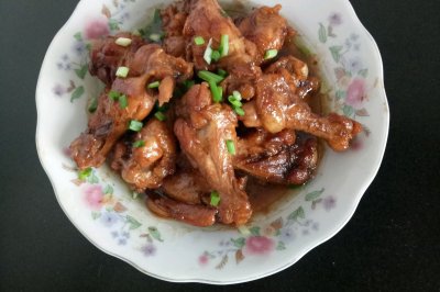 红烧鸡翅根，