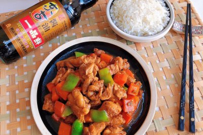 高蛋白低脂-酱油小炒鸡块