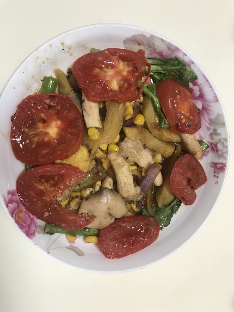 牛扒配菜之香烤杂蔬的做法