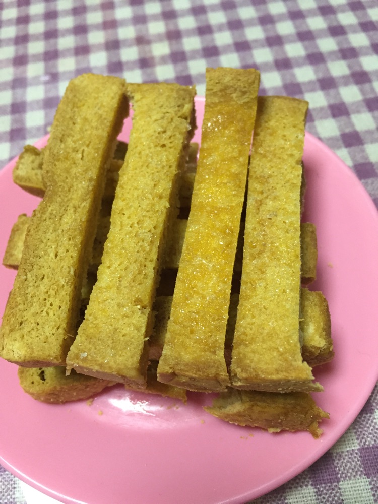 黄油面包条【微波炉】