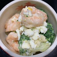 西兰花虾仁凉拌菜的做法图解5
