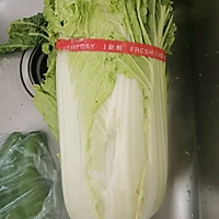 北方白菜炖粉条的做法图解2