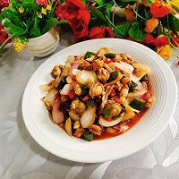 辣炒扇贝肉的做法图解16
