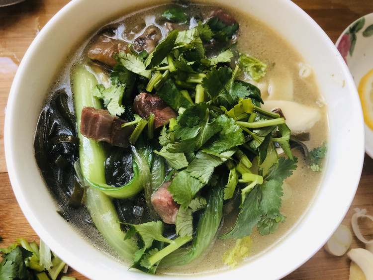 牛肉烩面的做法