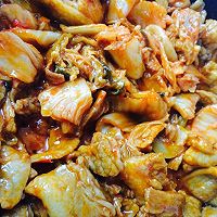 辣白菜炒五花肉的做法图解6