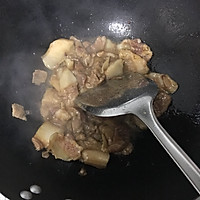 菠萝炒肉的做法图解3