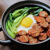 腊肠煲仔饭的做法图解7