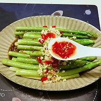 #硬核菜谱制作人#响油剁椒芦笋的做法图解11