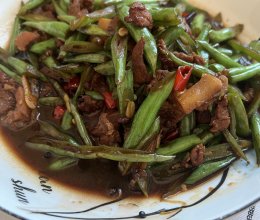 宽豆角炒肉（美味家常菜）的做法