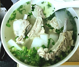 清水羊排汤的做法