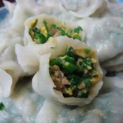 韭菜饺子