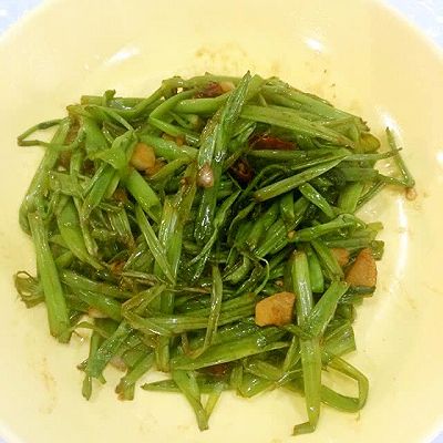 炒空心菜梗
