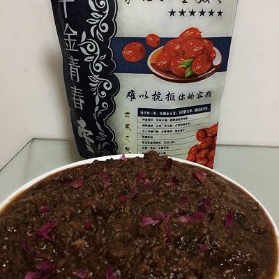玫瑰红枣酱