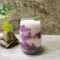 紫薯芋泥鲜奶的做法图解17