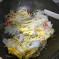 粉皮炒豆芽的做法图解4