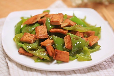 青椒炒豆干－迷迭香