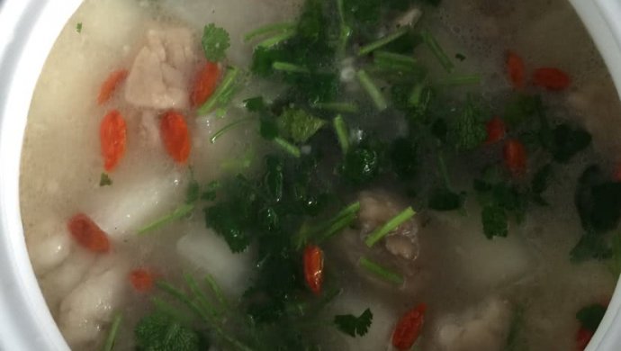 羊肉萝卜汤