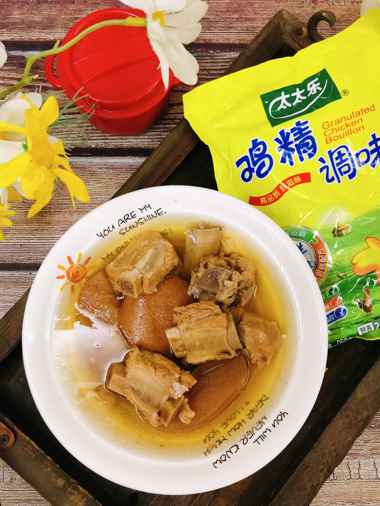 排骨雪梨汤的做法