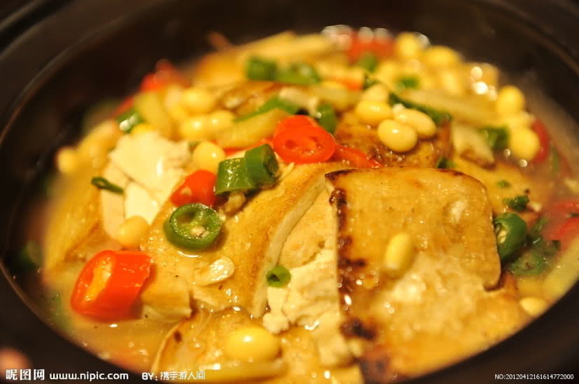 肉沫煎豆腐的做法图解3