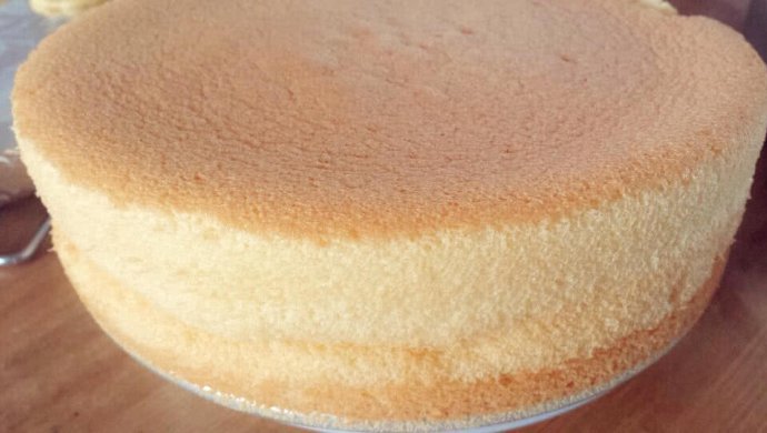 菜鸟首秀。戚风蛋糕（8寸）