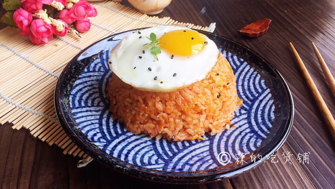 泡菜金枪鱼炒饭