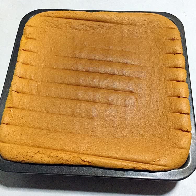 柔软的烫面戚风的做法图解9