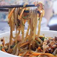 #一勺葱伴侣，成就招牌美味#韩式杂蔬粉的做法图解6