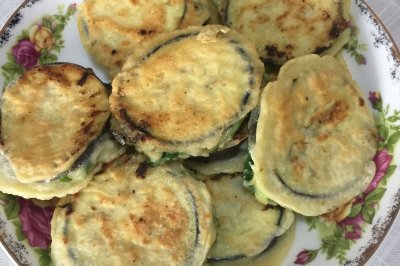 家常煎茄盒