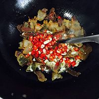花菜炒肉的做法图解5