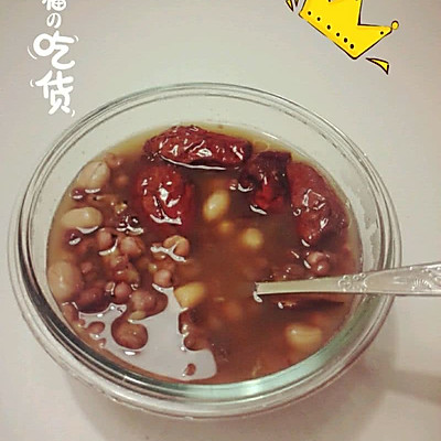 红豆薏米花生汤