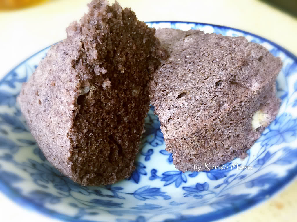 杂粮蒸糕(紫米+小米)#宝宝辅食#