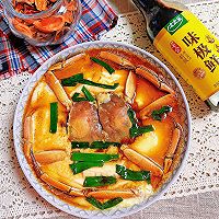 #i上冬日 吃在e起#低卡低脂｜高蛋白｜大闸蟹豆花蒸蛋的做法图解15