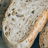 波兰种亚麻籽无糖主食面包欧包的做法图解26
