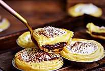 黑巧克力云朵蛋挞—巧克力控的味蕾盛宴的做法