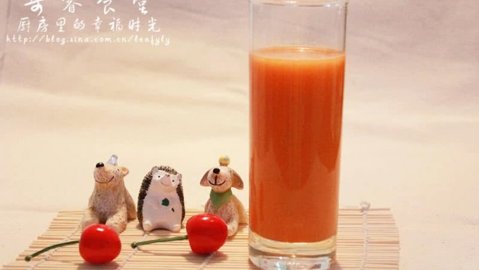 果蔬汁系列之胡萝卜苹果汁