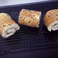 超柔软肉松面包卷（自制肉松）的做法图解19