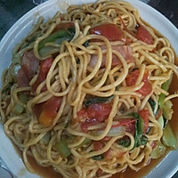 蔬菜炒面（营养健康）的做法图解10