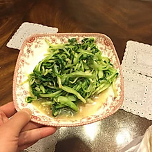 素炒鸡毛菜