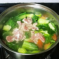 蔬菜年糕汤的做法图解5